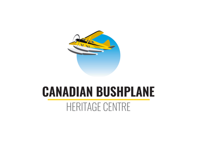 Canadian Bushplane Heritage Centre logo featuring soaring plane